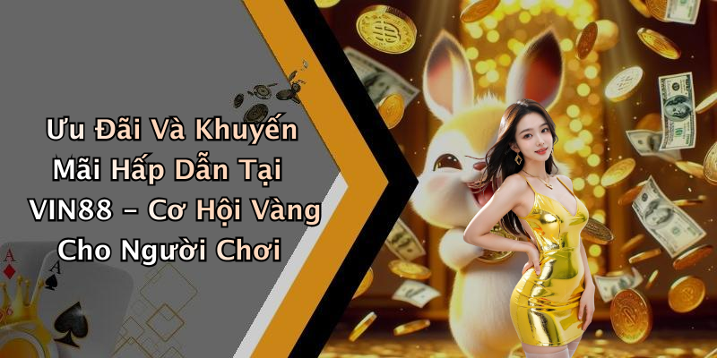 Ưu Đãi Và Khuyến Mãi Hấp Dẫn Tại VIN88 - Cơ Hội Vàng Cho Người Chơi