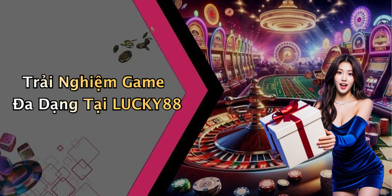 Trải Nghiệm Game Đa Dạng Tại LUCKY88