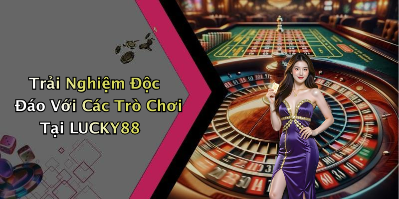 Trải Nghiệm Độc Đáo Với Các Trò Chơi Tại LUCKY88