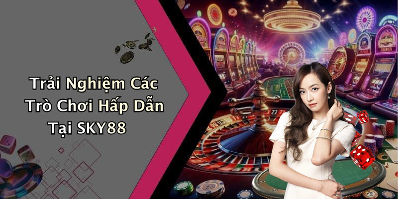 Trải Nghiệm Các Trò Chơi Hấp Dẫn Tại SKY88