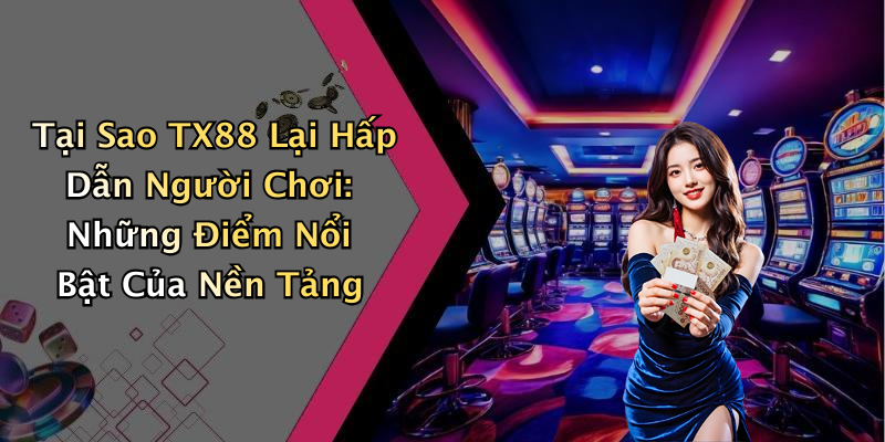 Tại Sao TX88 Lại Hấp Dẫn Người Chơi: Những Điểm Nổi Bật Của Nền Tảng