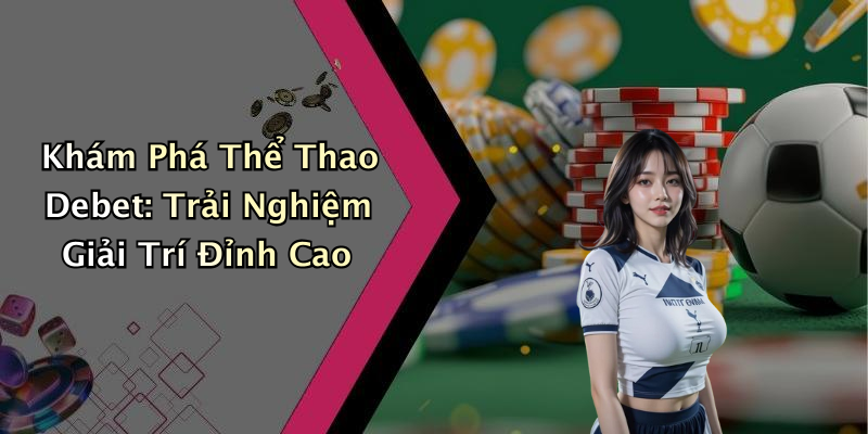 Khám Phá Thể Thao Debet: Trải Nghiệm Giải Trí Đỉnh Cao
