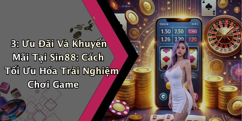 3: Ưu Đãi Và Khuyến Mãi Tại Sin88: Cách Tối Ưu Hóa Trải Nghiệm Chơi Game