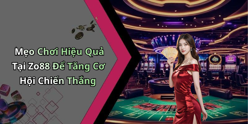 Mẹo Chơi Hiệu Quả Tại Zo88 Để Tăng Cơ Hội Chiến Thắng
