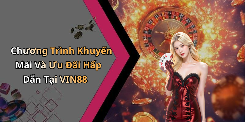 VIN88: Khám Phá Thế Giới Giải Trí Đỉnh Cao Mỗi Ngày Chương Trình Khuyến Mãi Và Ưu Đãi Hấp Dẫn Tại VIN88