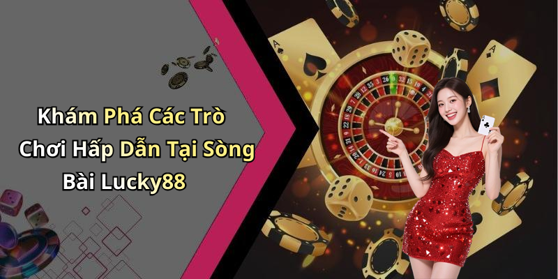 Khám Phá Các Trò Chơi Hấp Dẫn Tại Sòng Bài Lucky88