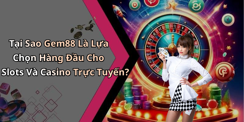 Tại Sao Gem88 Là Lựa Chọn Hàng Đầu Cho Slots Và Casino Trực Tuyến?