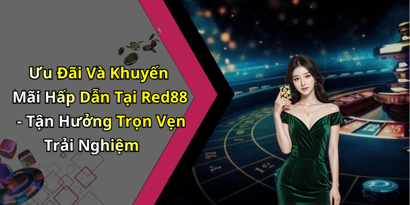 Ưu Đãi Và Khuyến Mãi Hấp Dẫn Tại Red88 - Tận Hưởng Trọn Vẹn Trải Nghiệm