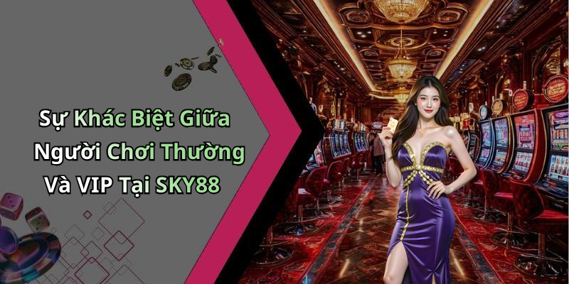 Sự Khác Biệt Giữa Người Chơi Thường Và VIP Tại SKY88
