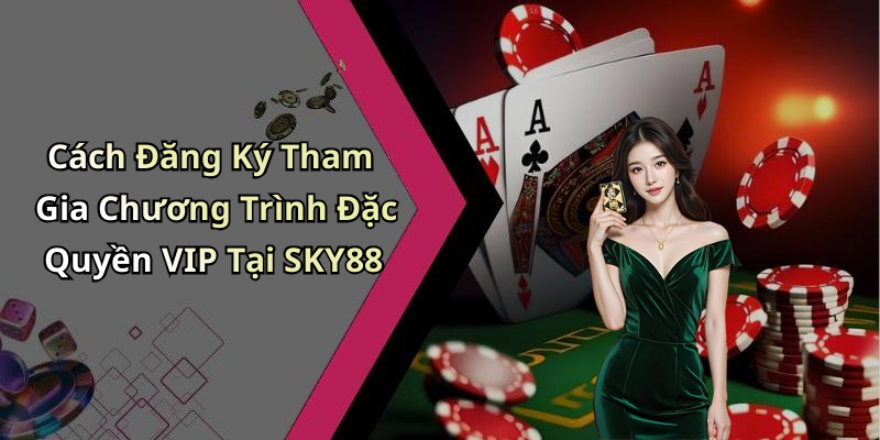 Cách Đăng Ký Tham Gia Chương Trình Đặc Quyền VIP Tại SKY88