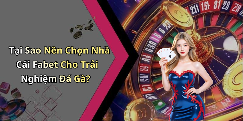Tại Sao Nên Chọn Nhà Cái Fabet Cho Trải Nghiệm Đá Gà?