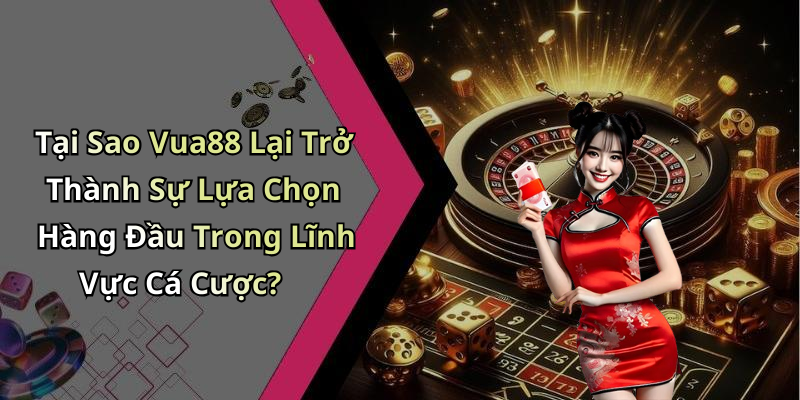 Tại Sao Vua88 Lại Trở Thành Sự Lựa Chọn Hàng Đầu Trong Lĩnh Vực Cá Cược?