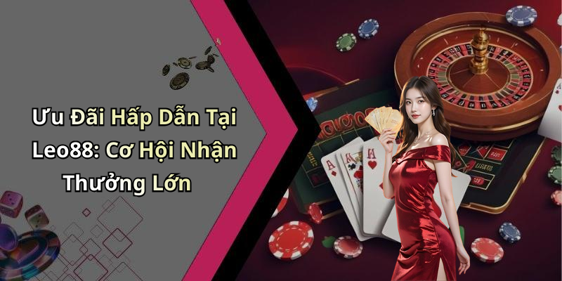 Ưu Đãi Hấp Dẫn Tại Leo88: Cơ Hội Nhận Thưởng Lớn