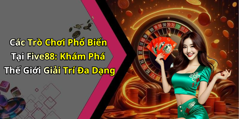 Các Trò Chơi Phổ Biến Tại Five88: Khám Phá Thế Giới Giải Trí Đa Dạng