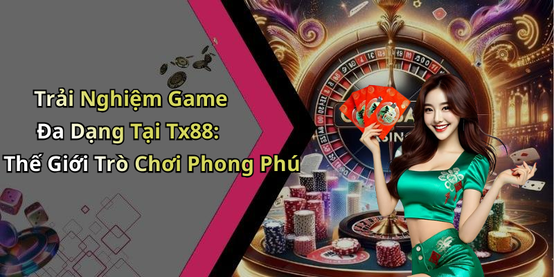 Trải Nghiệm Game Đa Dạng Tại Tx88: Thế Giới Trò Chơi Phong Phú