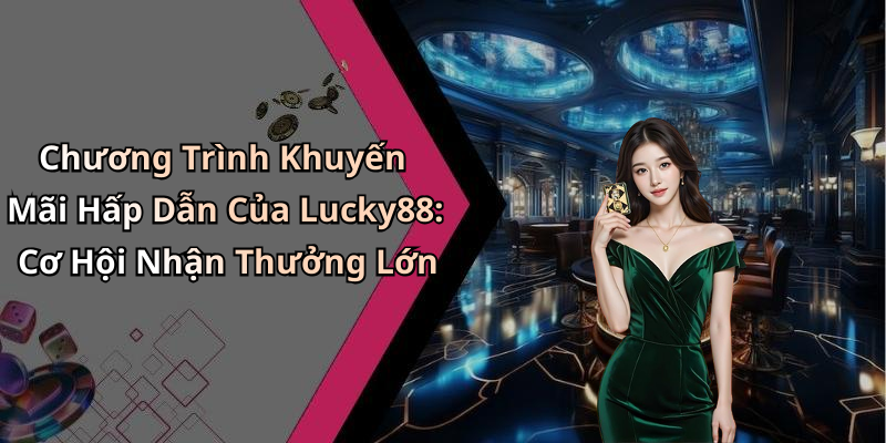 Chương Trình Khuyến Mãi Hấp Dẫn Của Lucky88: Cơ Hội Nhận Thưởng Lớn