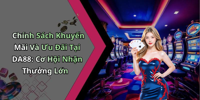 Chính Sách Khuyến Mãi Và Ưu Đãi Tại DA88: Cơ Hội Nhận Thưởng Lớn