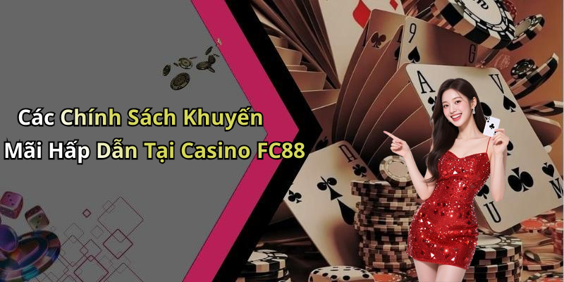 Các Chính Sách Khuyến Mãi Hấp Dẫn Tại Casino FC88