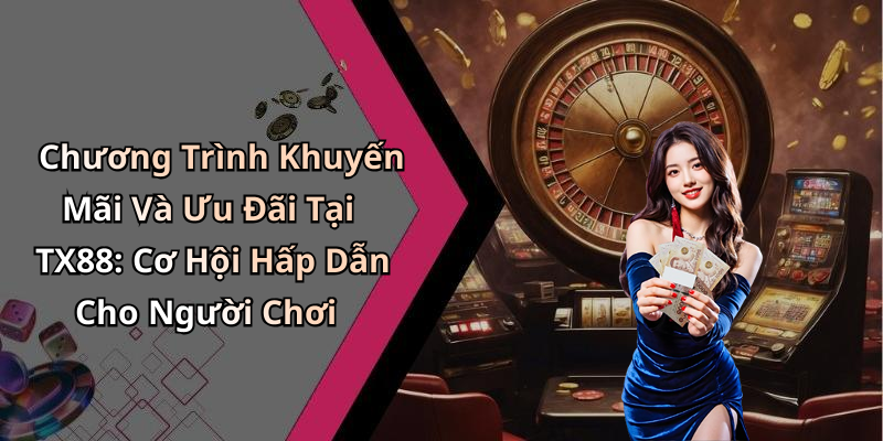 Chương Trình Khuyến Mãi Và Ưu Đãi Tại TX88: Cơ Hội Hấp Dẫn Cho Người Chơi