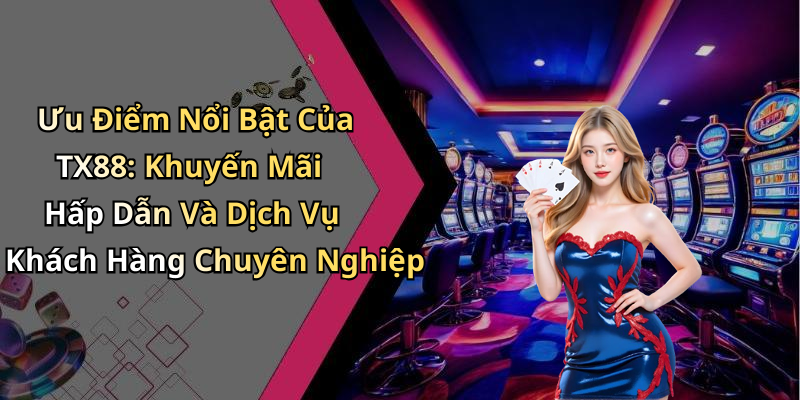 Ưu Điểm Nổi Bật Của TX88: Khuyến Mãi Hấp Dẫn Và Dịch Vụ Khách Hàng Chuyên Nghiệp