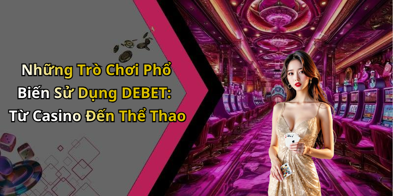 Những Trò Chơi Phổ Biến Sử Dụng DEBET: Từ Casino Đến Thể Thao