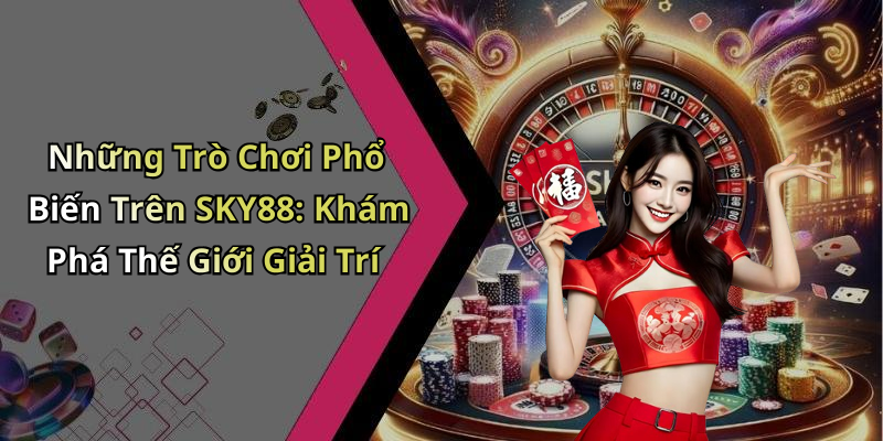 Những Trò Chơi Phổ Biến Trên SKY88: Khám Phá Thế Giới Giải Trí