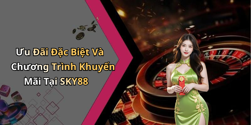 Ưu Đãi Đặc Biệt Và Chương Trình Khuyến Mãi Tại SKY88