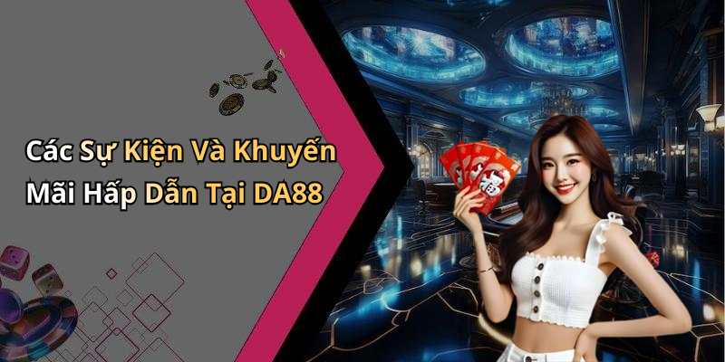 Các Sự Kiện Và Khuyến Mãi Hấp Dẫn Tại DA88
