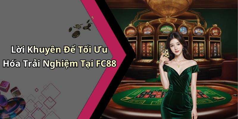 Lời Khuyên Để Tối Ưu Hóa Trải Nghiệm Tại FC88