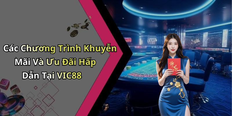 Các Chương Trình Khuyễn Mãi Và Ưu Đãi Hấp Dẫn Tại VIC88
