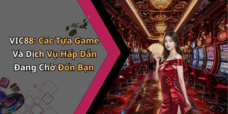 VIC88: Các Tựa Game Và Dịch Vụ Hấp Dẫn Đang Chờ Đón Bạn