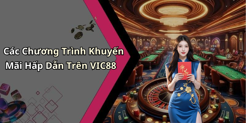 Các Chương Trình Khuyến Mãi Hấp Dẫn Trên VIC88