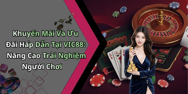 Khuyến Mãi Và Ưu Đãi Hấp Dẫn Tại VIC88: Nâng Cao Trải Nghiệm Người Chơi