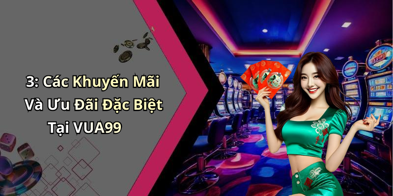 3: Các Khuyến Mãi Và Ưu Đãi Đặc Biệt Tại VUA99
