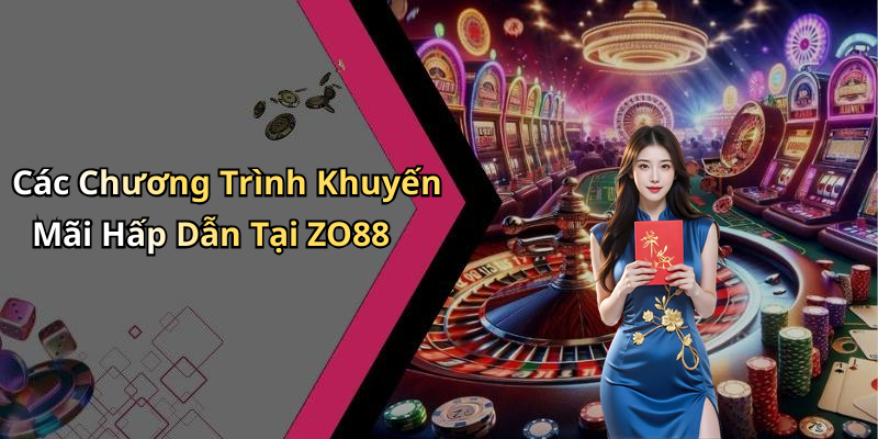 Các Chương Trình Khuyến Mãi Hấp Dẫn Tại ZO88