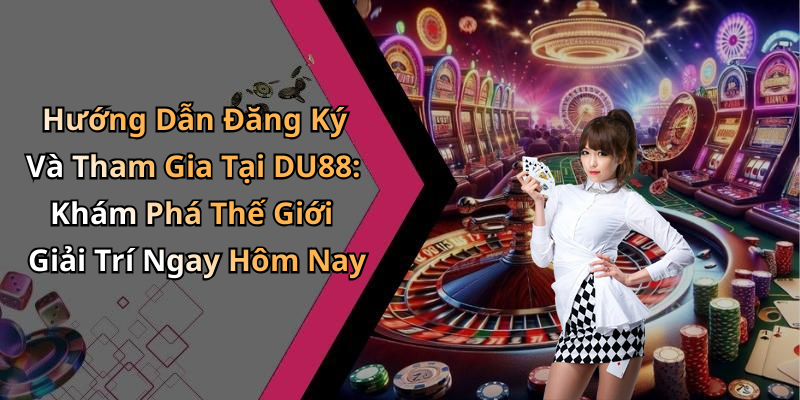 Hướng Dẫn Đăng Ký Và Tham Gia Tại DU88: Khám Phá Thế Giới Giải Trí Ngay Hôm Nay