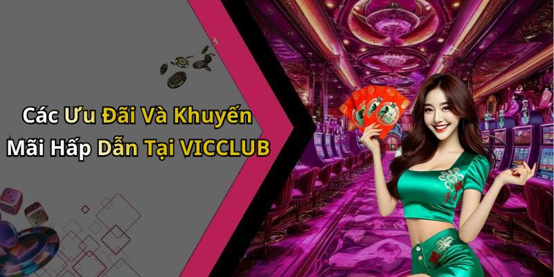 Các Ưu Đãi Và Khuyến Mãi Hấp Dẫn Tại VICCLUB