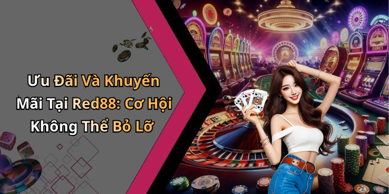 Ưu Đãi Và Khuyến Mãi Tại Red88: Cơ Hội Không Thể Bỏ Lỡ
