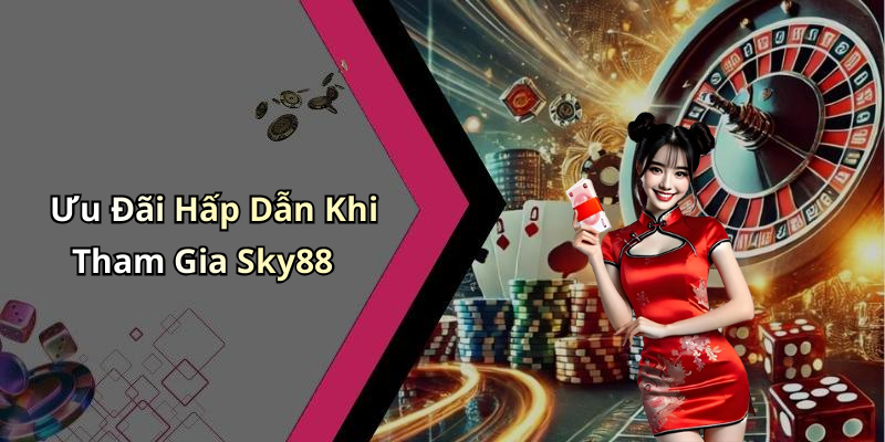 Ưu Đãi Hấp Dẫn Khi Tham Gia Sky88