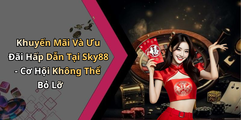 Khuyến Mãi Và Ưu Đãi Hấp Dẫn Tại Sky88 - Cơ Hội Không Thể Bỏ Lỡ