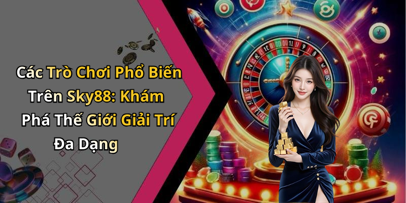 Các Trò Chơi Phổ Biến Trên Sky88: Khám Phá Thế Giới Giải Trí Đa Dạng