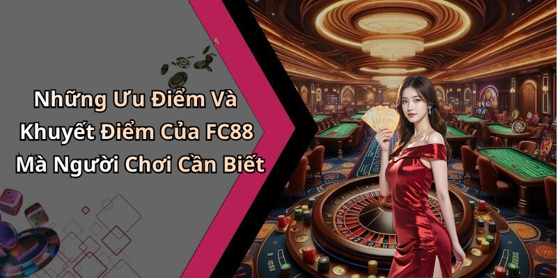 Những Ưu Điểm Và Khuyết Điểm Của FC88 Mà Người Chơi Cần Biết