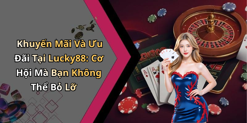 Khuyến Mãi Và Ưu Đãi Tại Lucky88: Cơ Hội Mà Bạn Không Thể Bỏ Lỡ