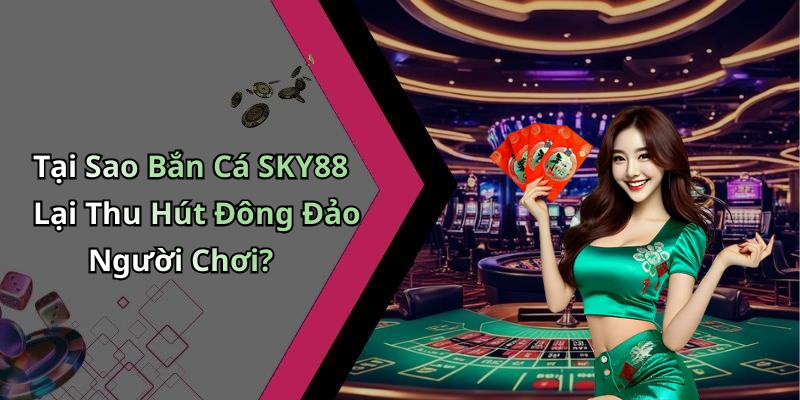 Tại Sao Bắn Cá SKY88 Lại Thu Hút Đông Đảo Người Chơi?
