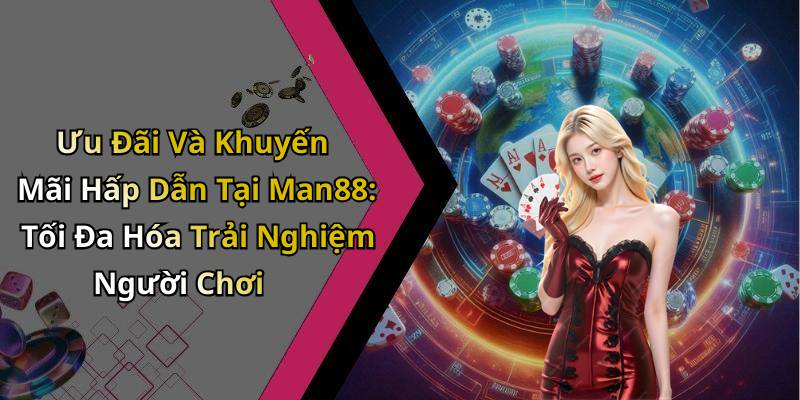 Ưu Đãi Và Khuyến Mãi Hấp Dẫn Tại Man88: Tối Đa Hóa Trải Nghiệm Người Chơi