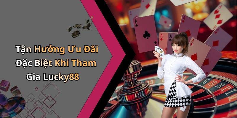 Tận Hưởng Ưu Đãi Đặc Biệt Khi Tham Gia Lucky88