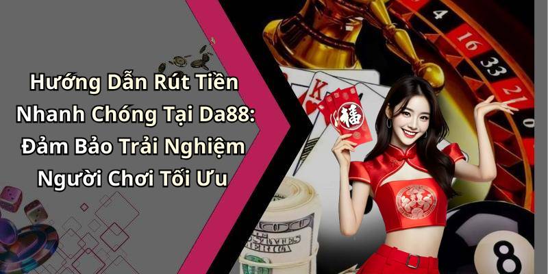Hướng Dẫn Rút Tiền Nhanh Chóng Tại Da88: Đảm Bảo Trải Nghiệm Người Chơi Tối Ưu
