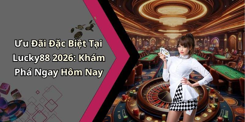 Ưu Đãi Đặc Biệt Tại Lucky88 2026: Khám Phá Ngay Hôm Nay