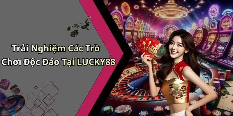 Trải Nghiệm Các Trò Chơi Độc Đáo Tại LUCKY88
