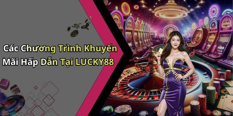 Các Chương Trình Khuyến Mãi Hấp Dẫn Tại LUCKY88